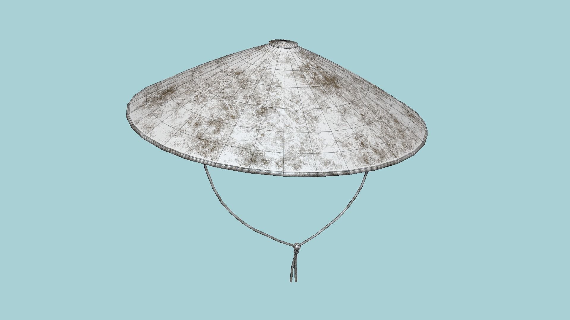 10 Asian Hats - Character Design Fashion 3D Model Collection_74