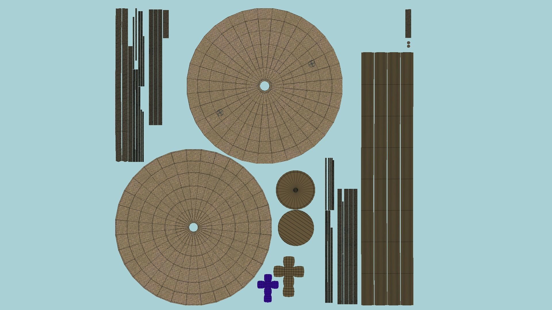 10 Asian Hats - Character Design Fashion 3D Model Collection_64