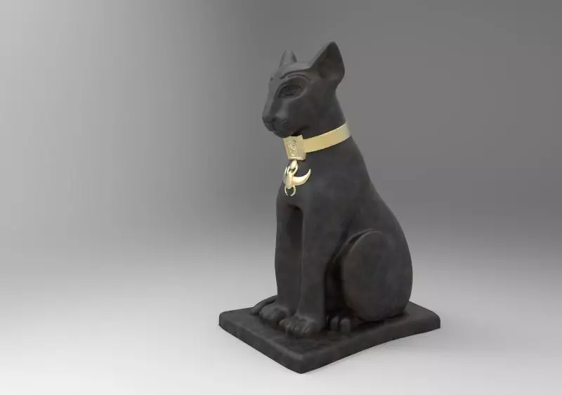 escultura egipcia 3D print model_0