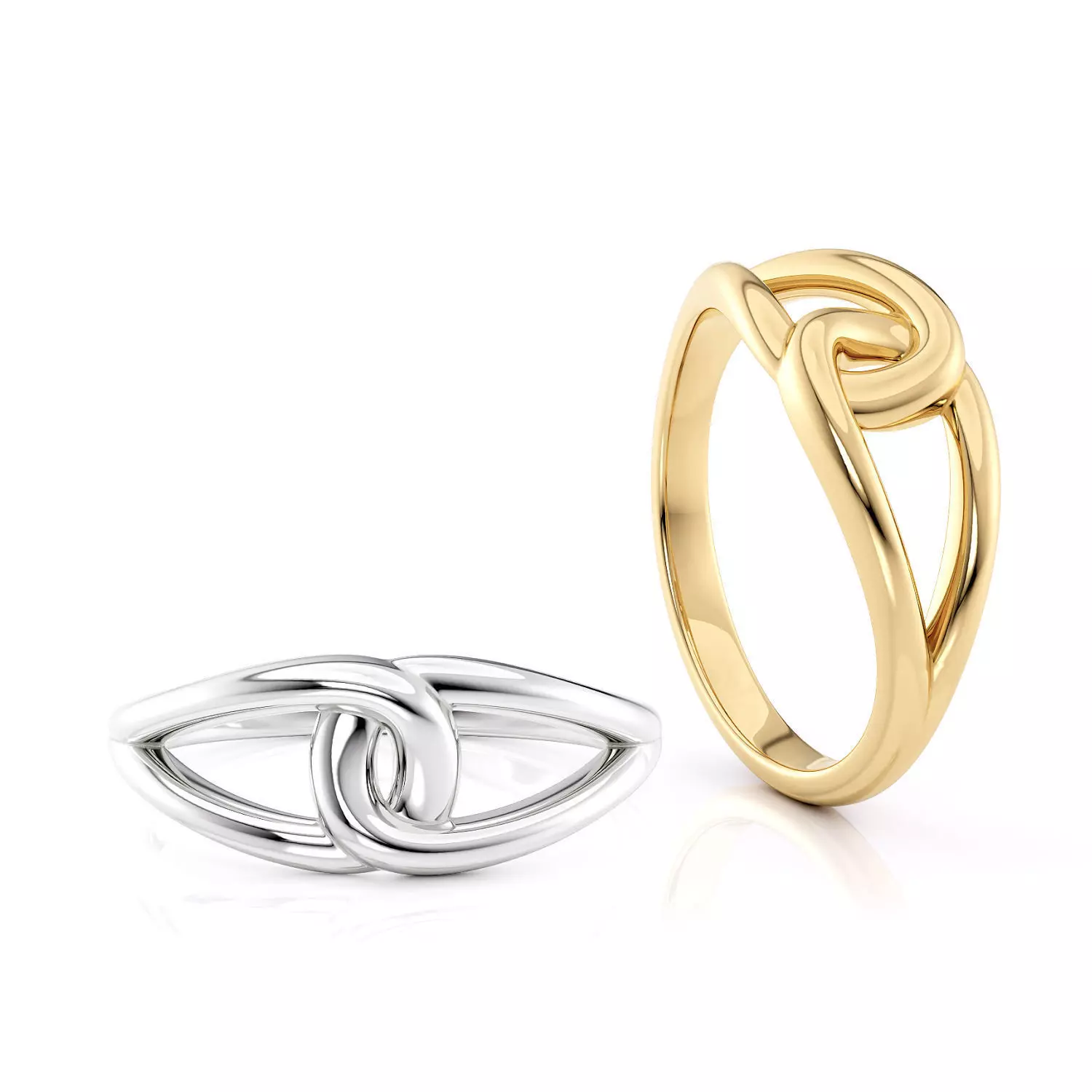 Fashion weaving ring R 0318 printable model 3D print model