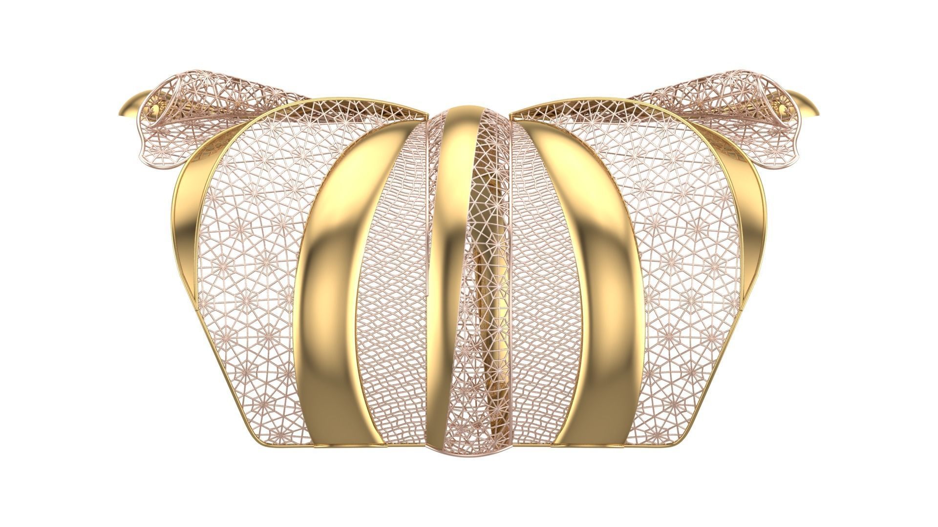 FUSION TULLE BRACELET-BK05- 3D print model_5