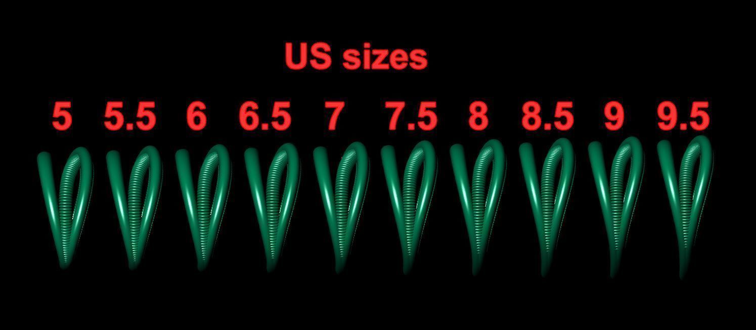 Fashion weaving 3 row ring R 0319 printable model 3D print model_17