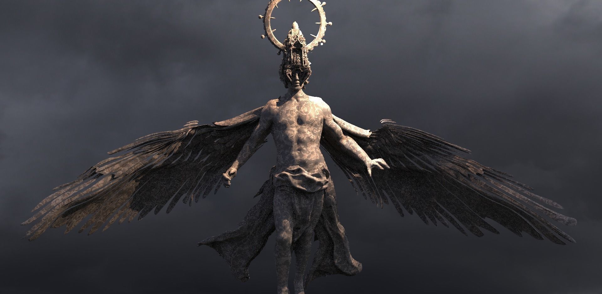 Devine Angel Kingdom  3D model_1
