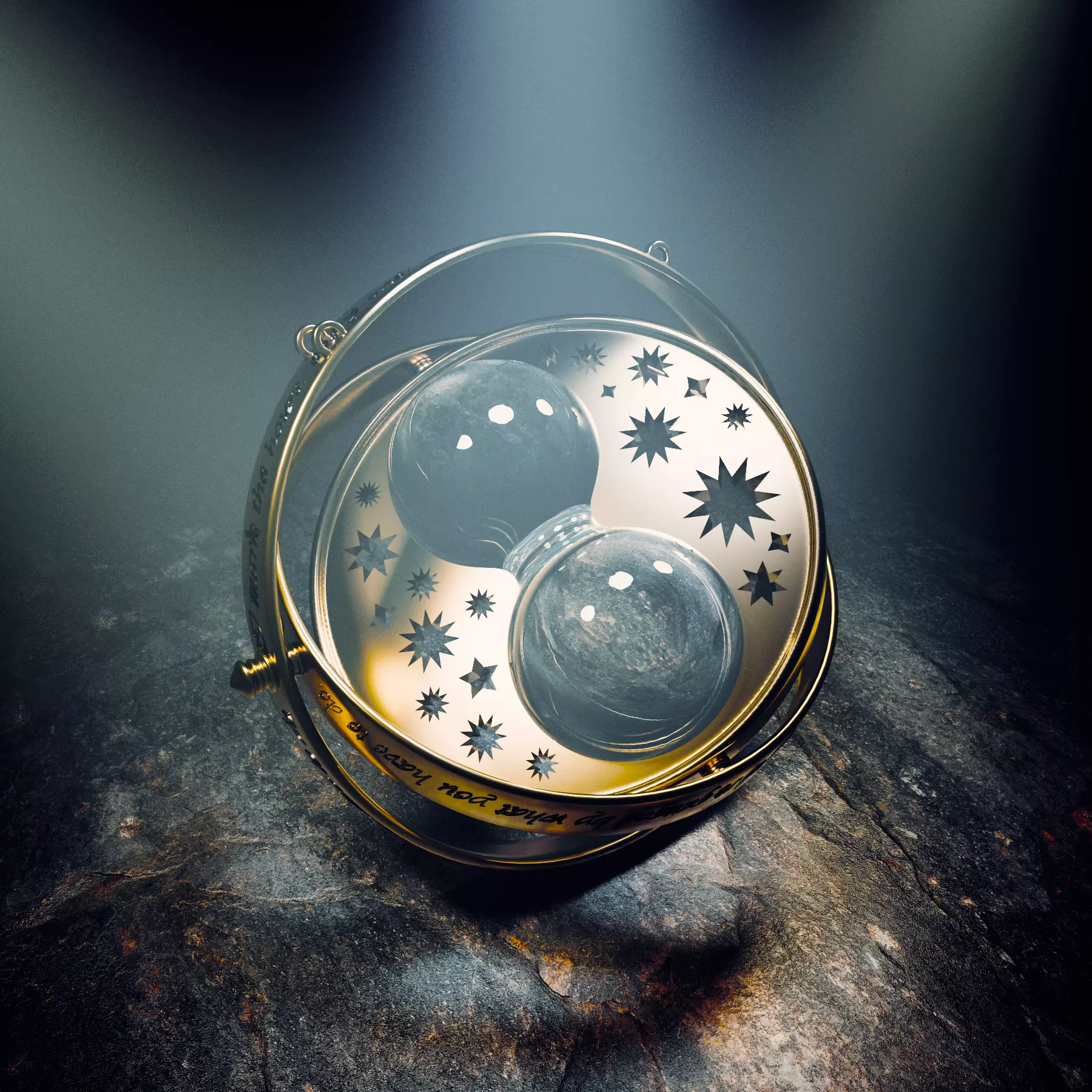 Time Turner 3D model_0