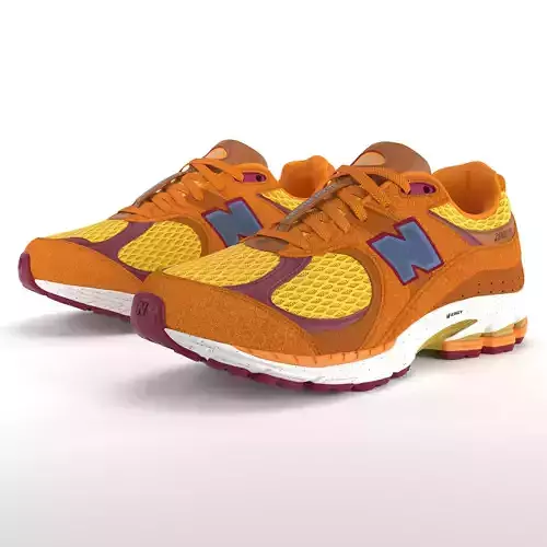 new balance 2002r salehe bembury PBR 3D model