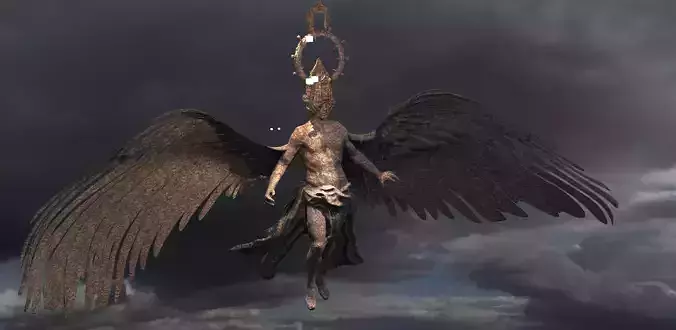 Devine Angel Kingdom Holly Wings 3D model