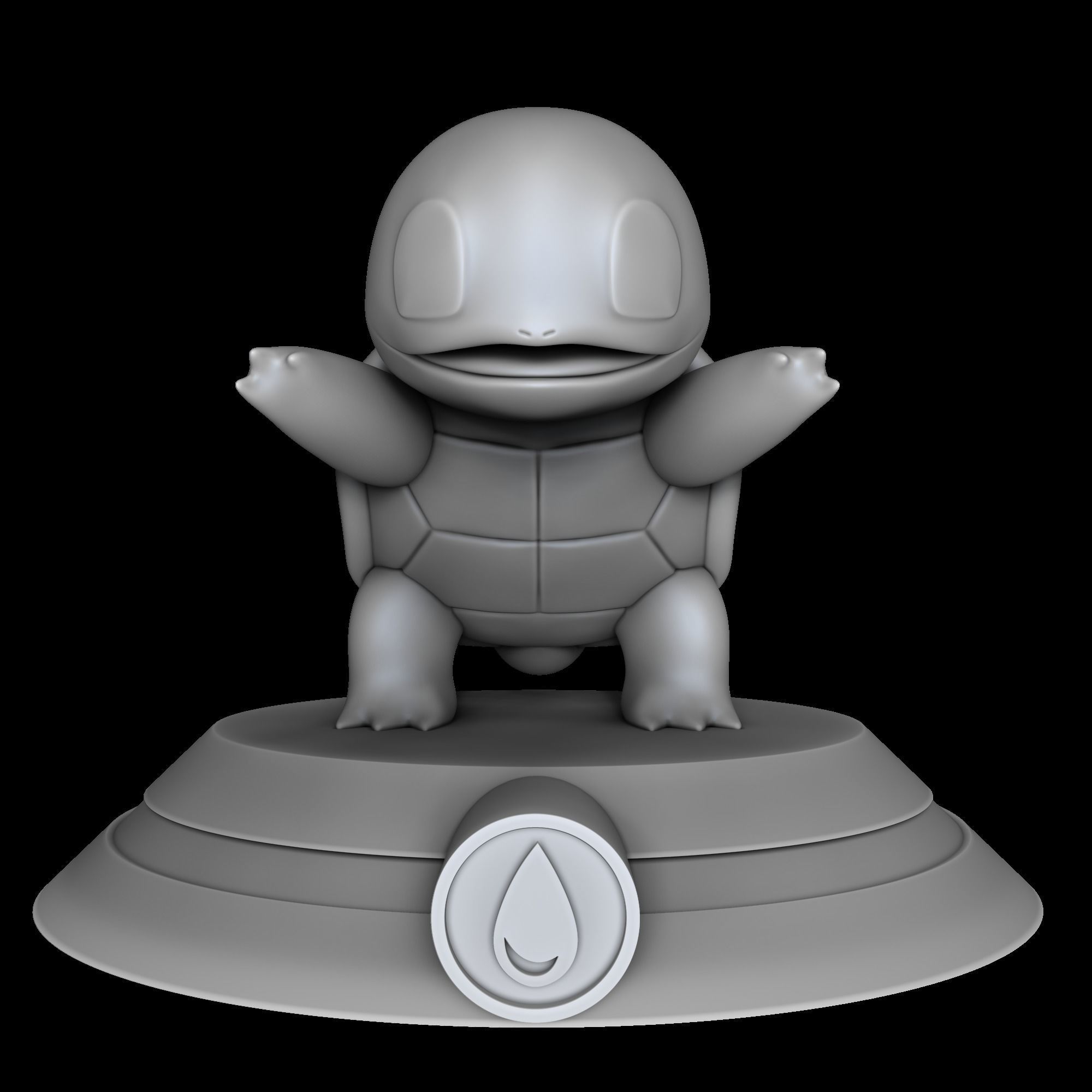 Squirtle - Pokemon  3D print model_3