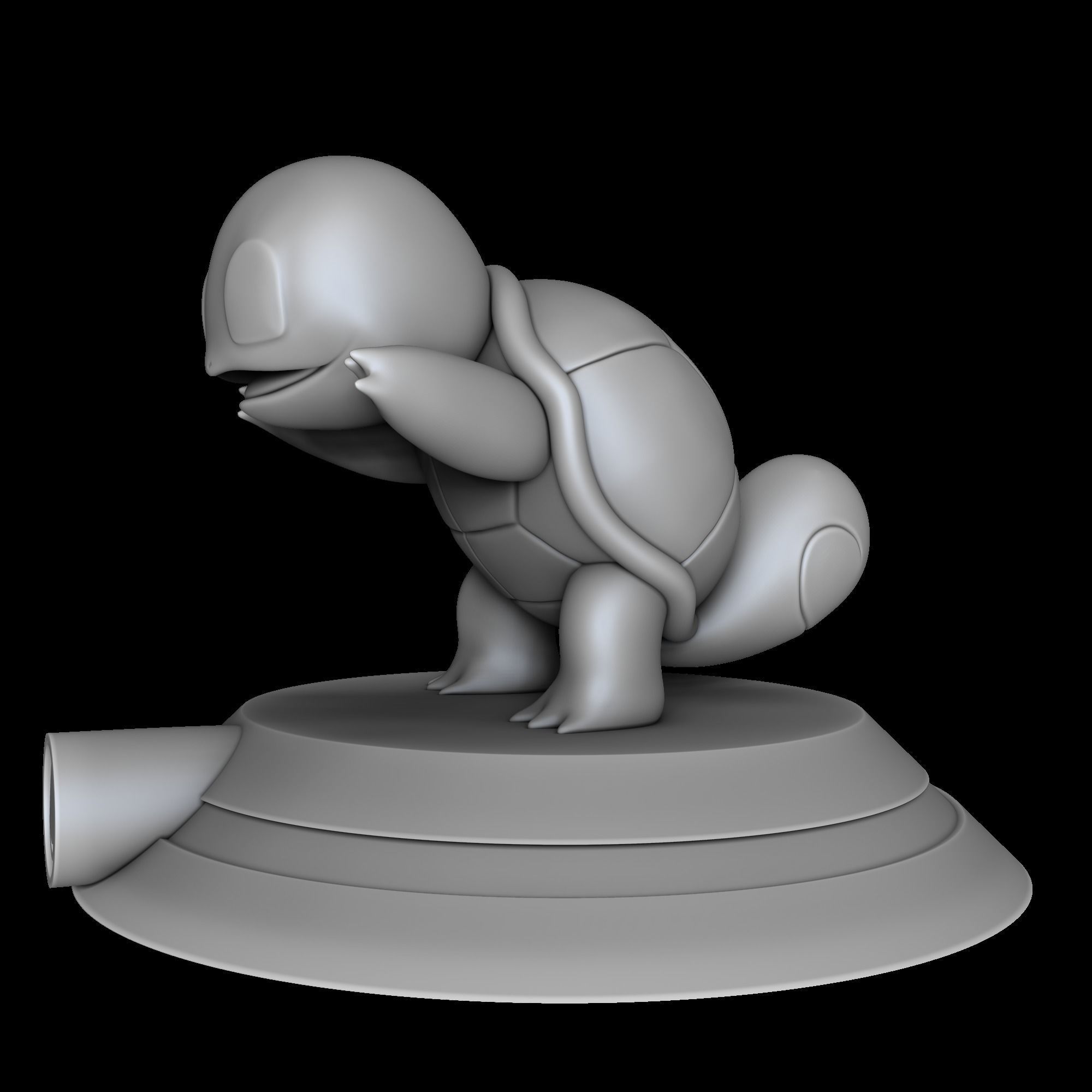 Squirtle - Pokemon  3D print model_7