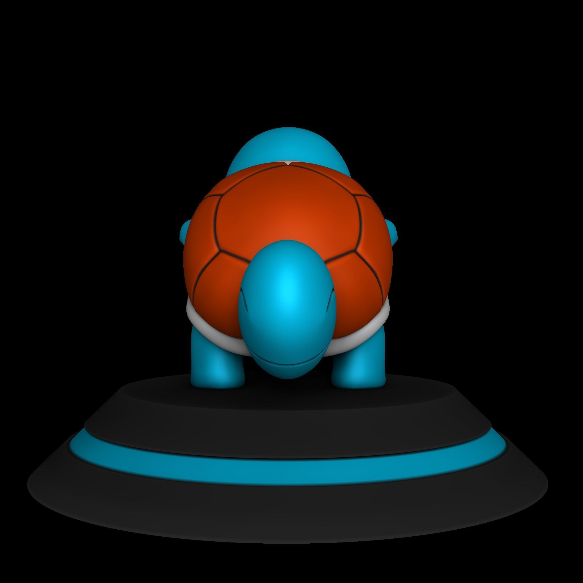 Squirtle - Pokemon  3D print model_8