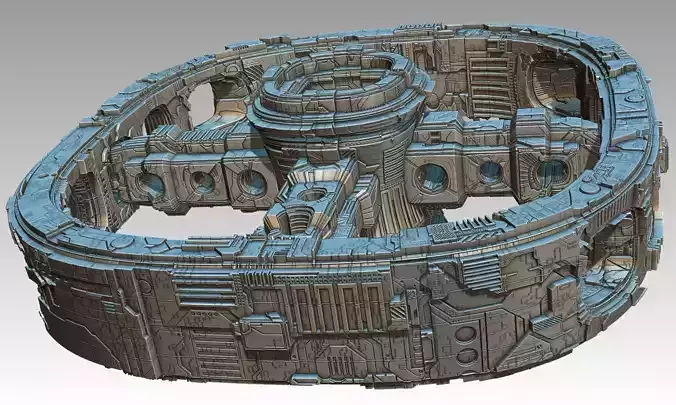 space equipment node 00132 3D model
