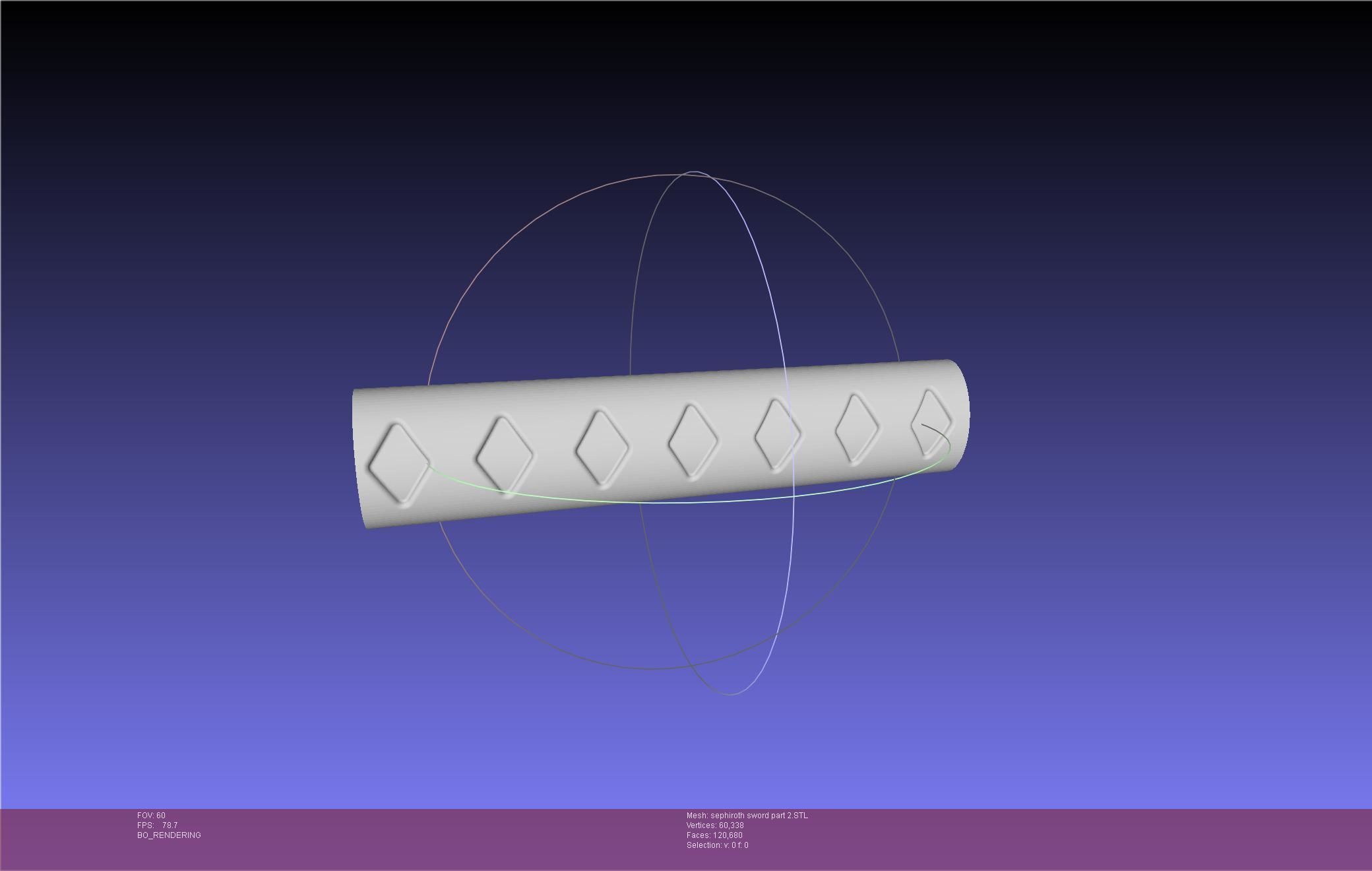 Final Fantasy VII Sephiroth Masamune Sword Printable Assembly 3D print model_46