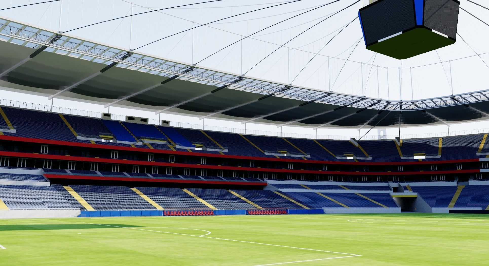 Deutsche Bank Park - Frankfurt - Germany 3D model 3D model_4