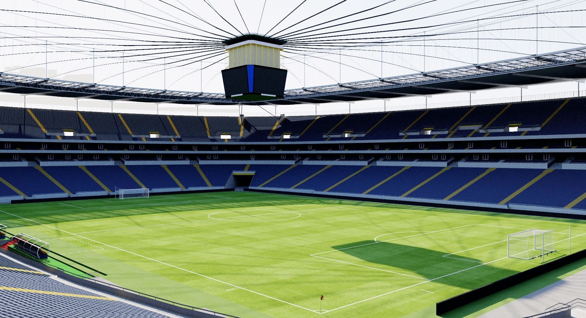 Deutsche Bank Park - Frankfurt - Germany 3D model 3D model_2