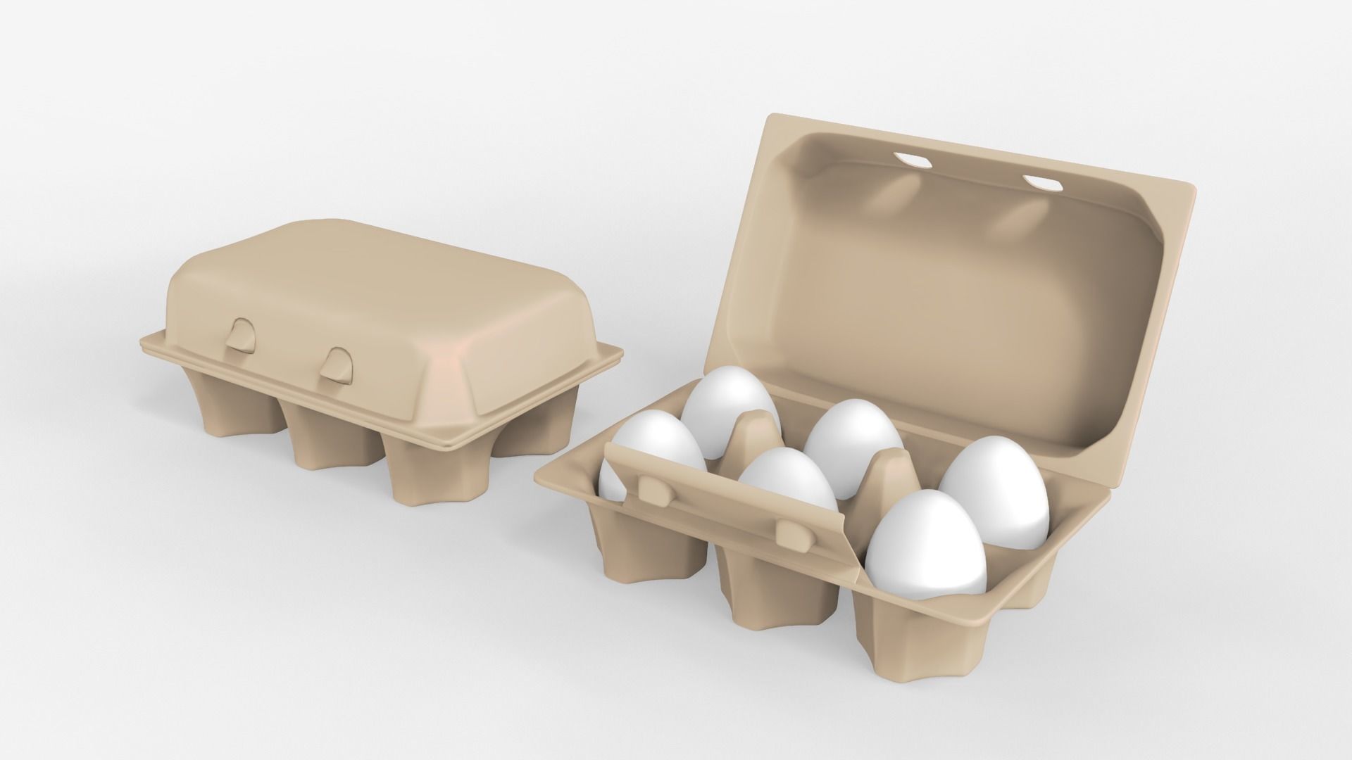 Eggs Box 3D model_5