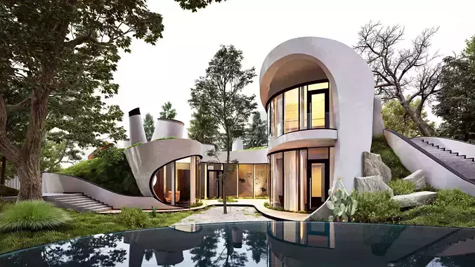 SCENE LUMION 11 5 BY YOGA4ARCH  and  SKETCHUP FILES