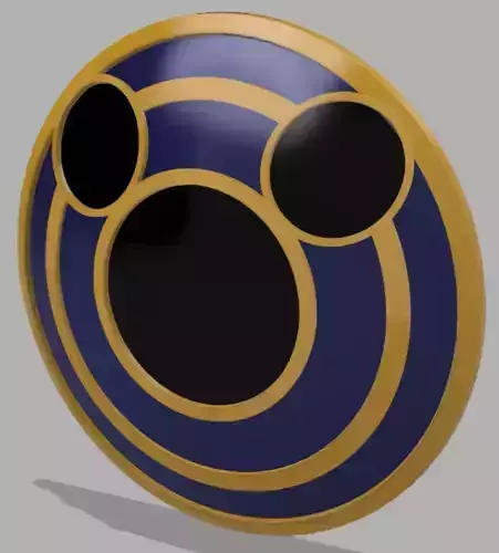 Kingdom Hearts Knights Shield 3D Print Model