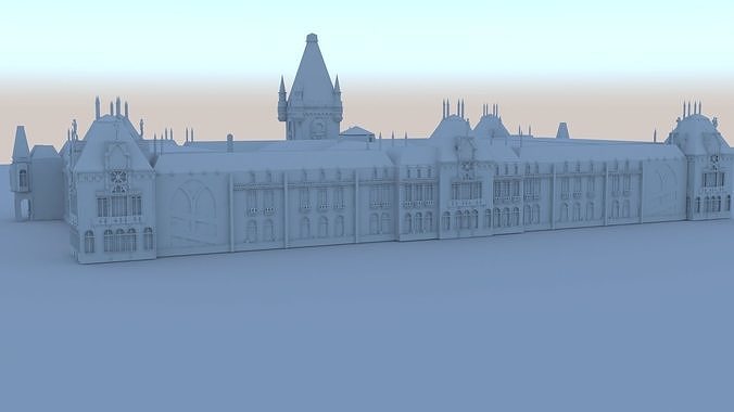 classic building  3D print model