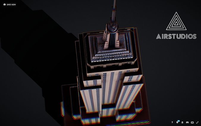 Empire State Building 3D model