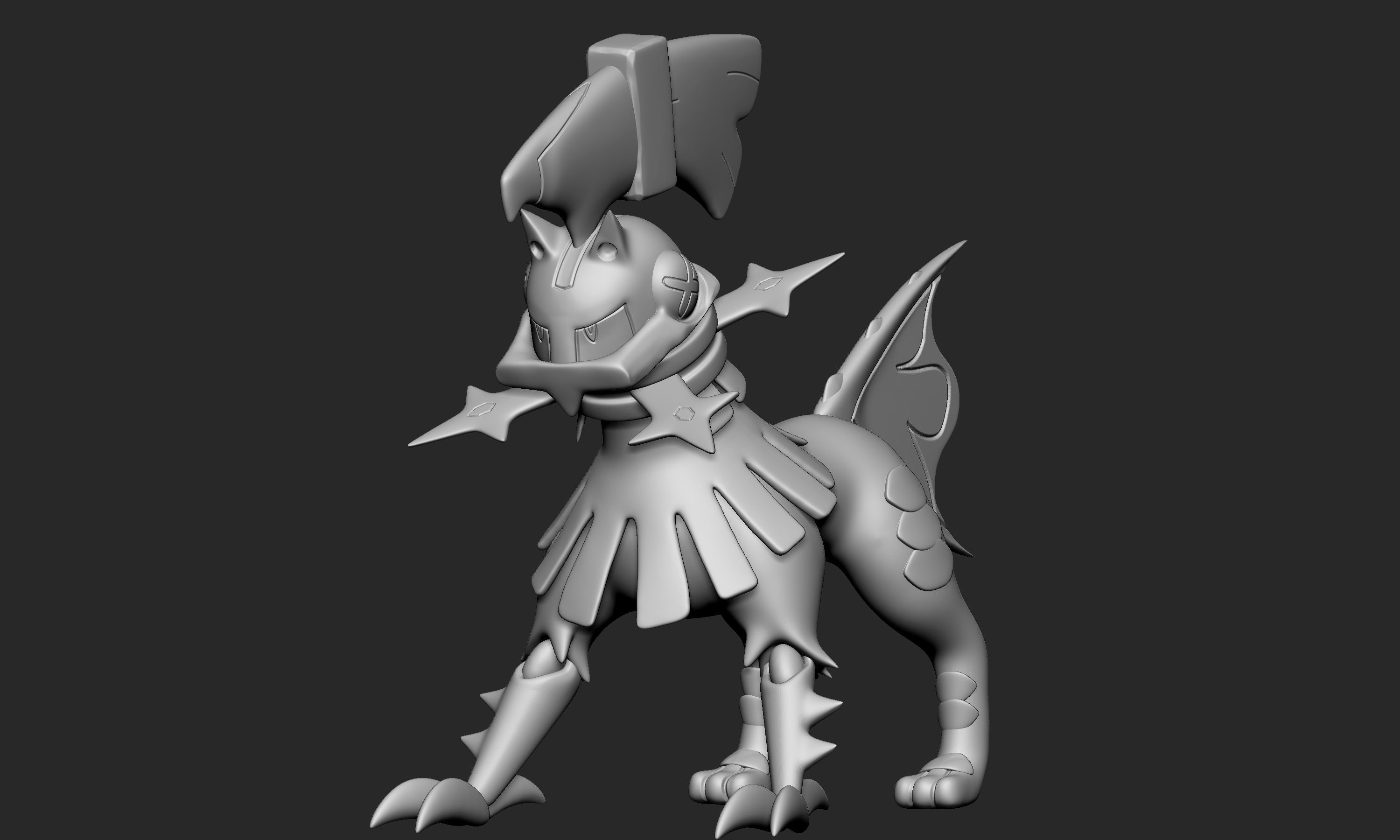 Pokemon - Type Null 3D print model_3