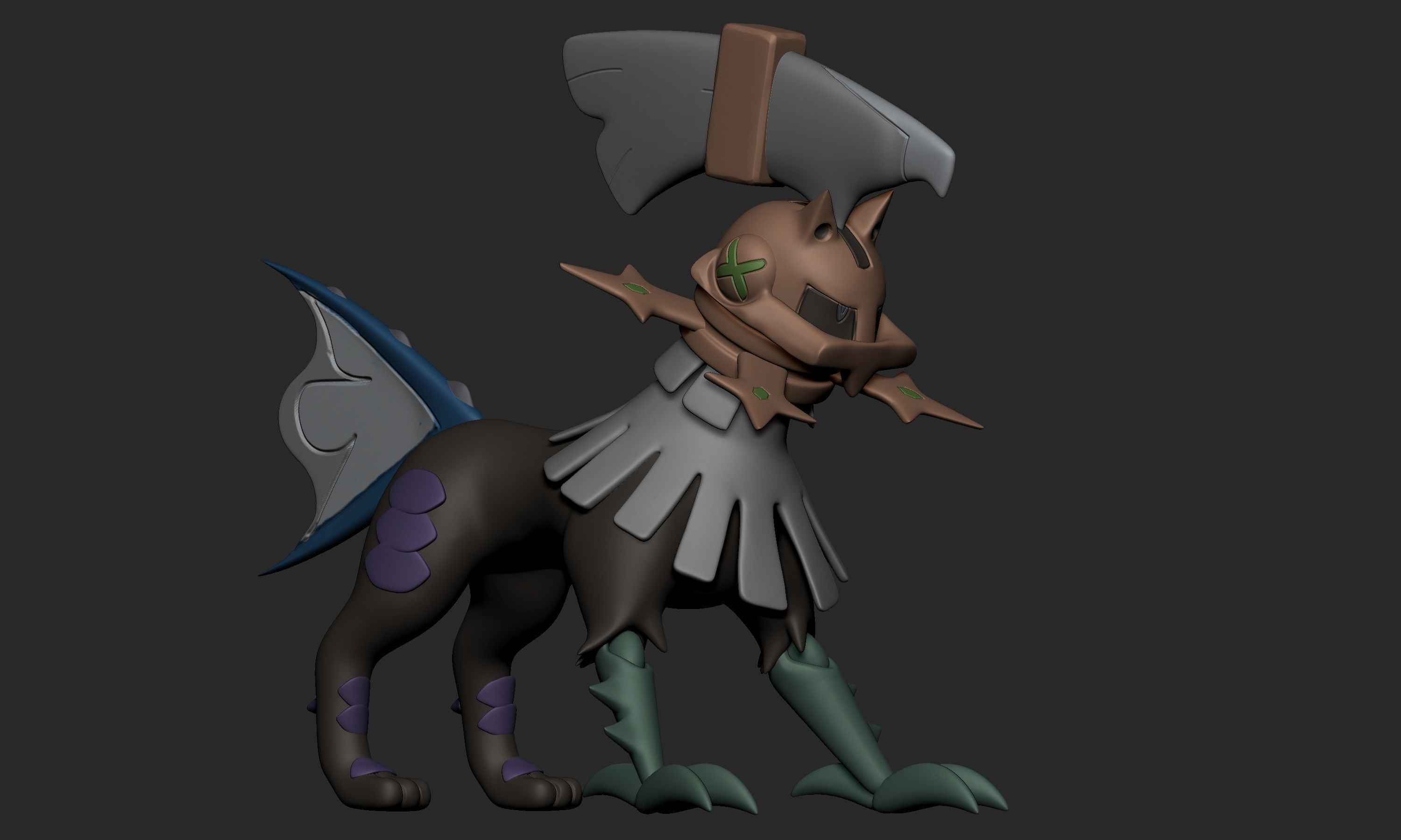 Pokemon - Type Null 3D print model_5