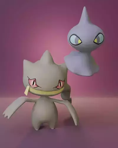 Pokemon - Shuppet and Banette