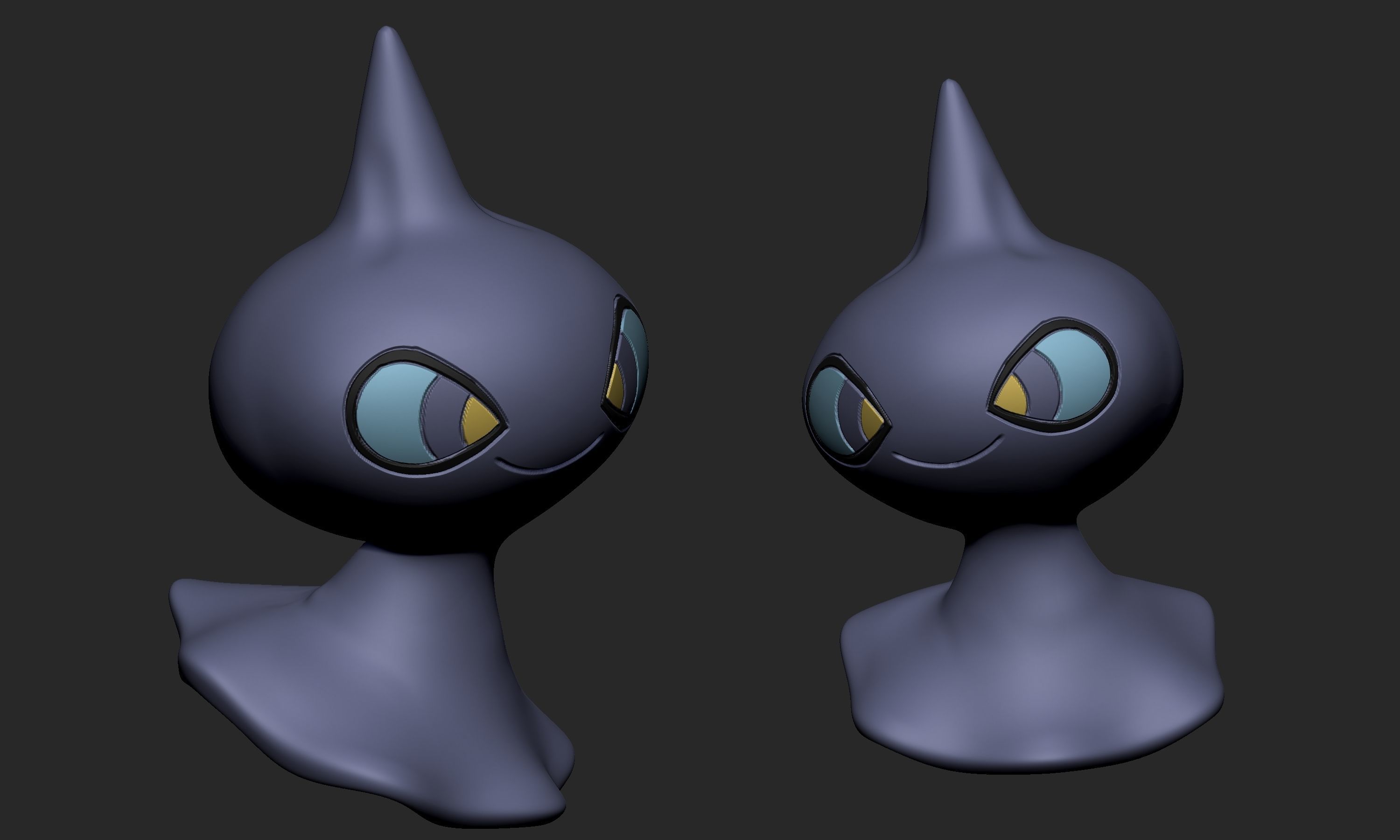 Pokemon - Shuppet and Banette 3D print model_10