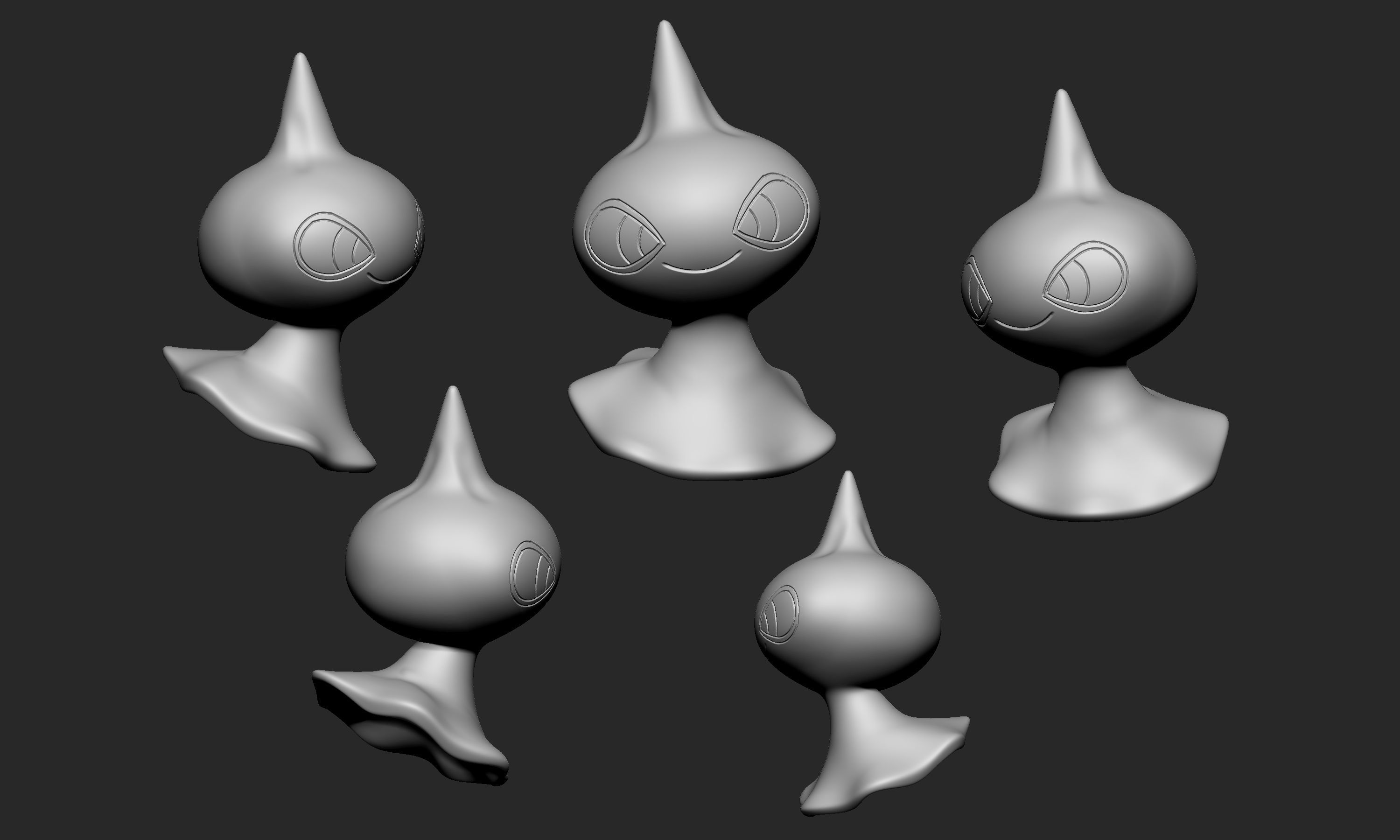 Pokemon - Shuppet and Banette 3D print model_9