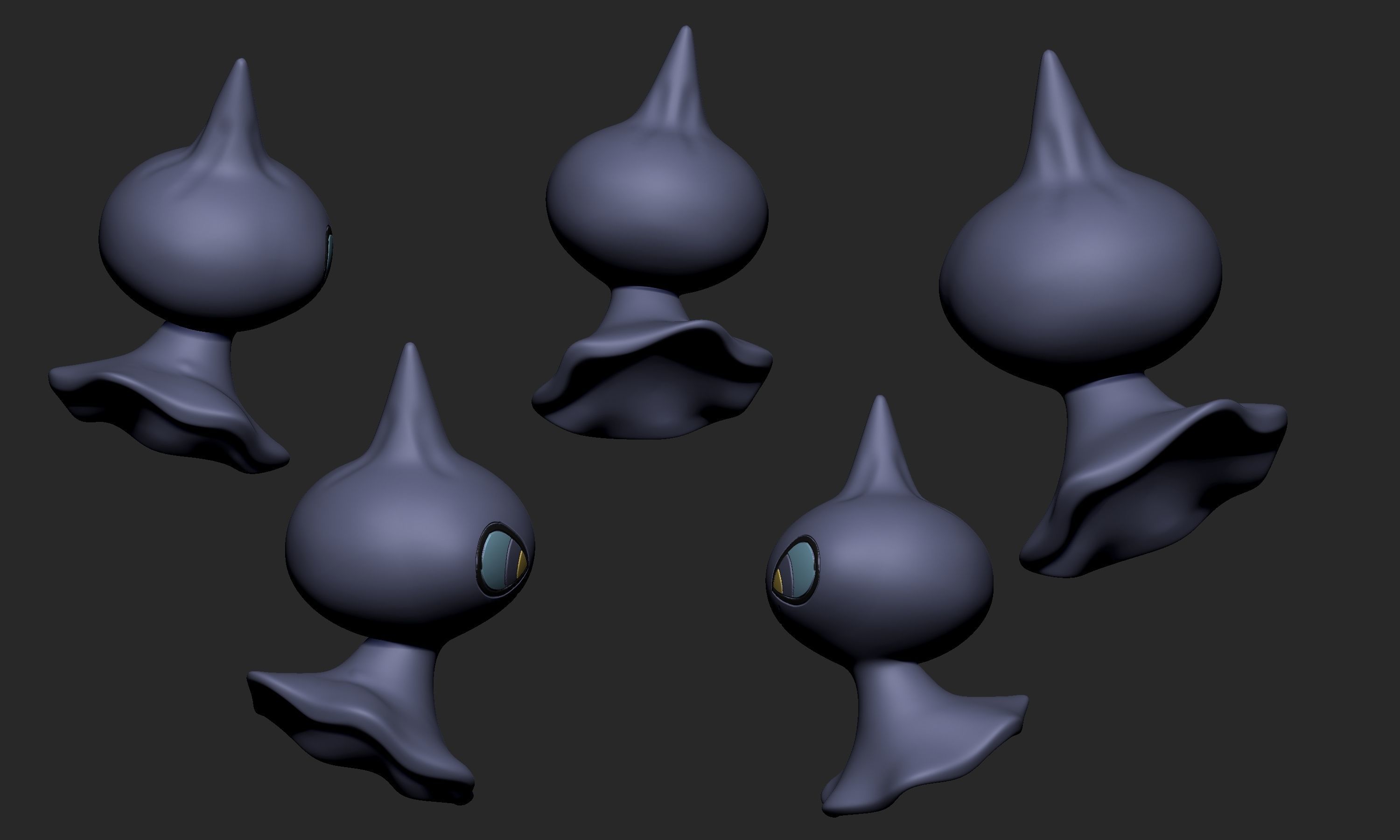 Pokemon - Shuppet and Banette 3D print model_7