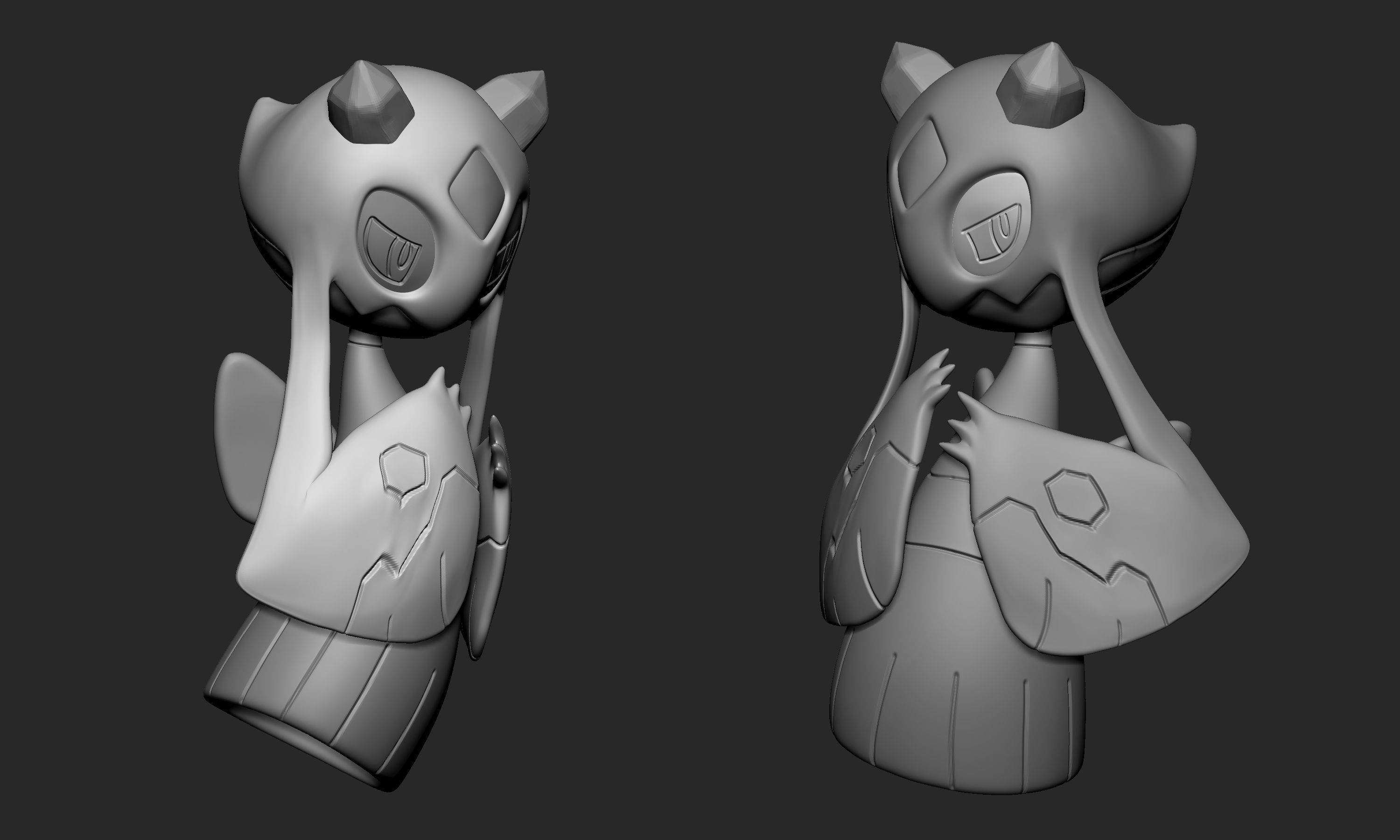 Pokemon - Froslass 3D print model_2