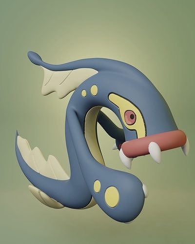 Pokemon - Eelektross 3D print model