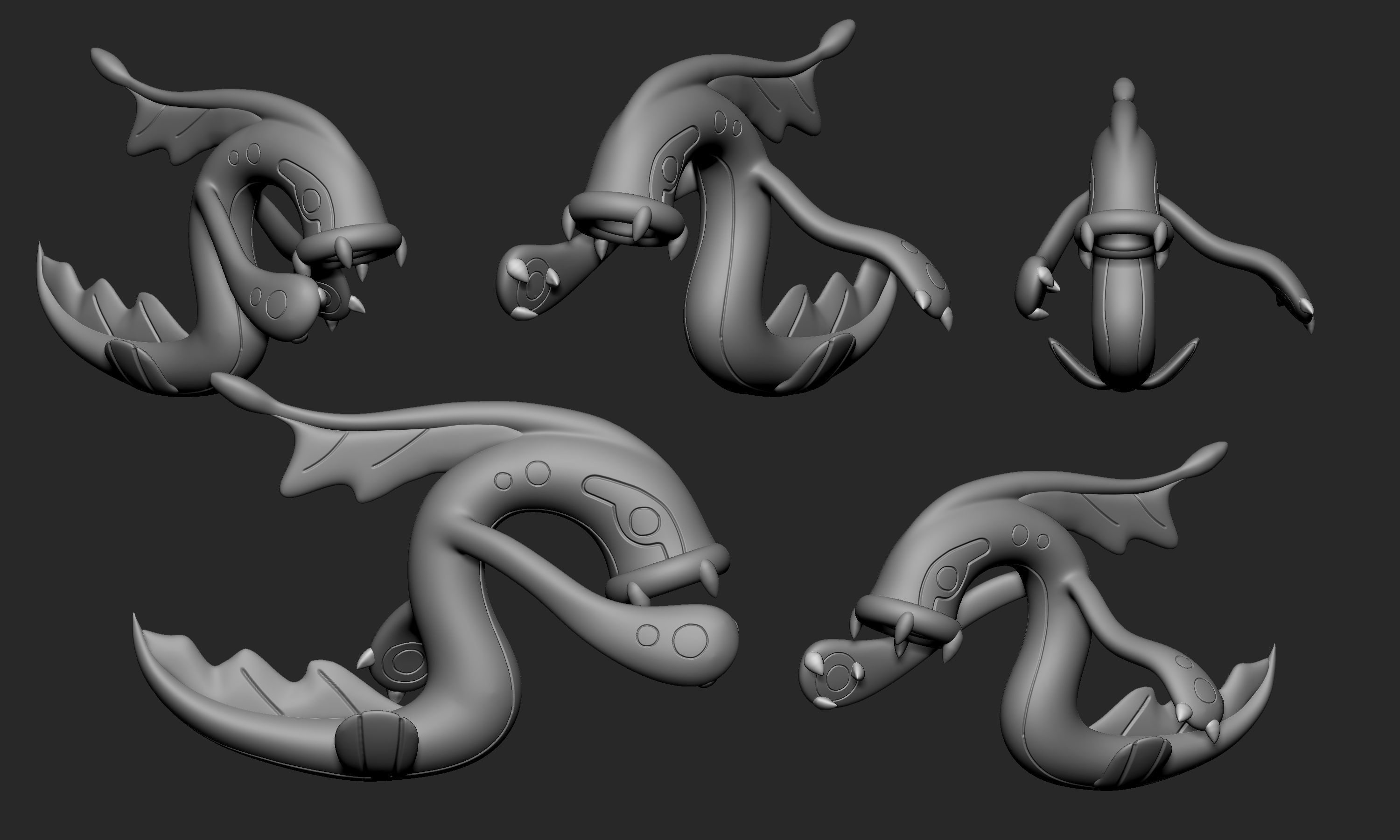 Pokemon - Tynamo Eelektrik and Eelektross 3D print model_14