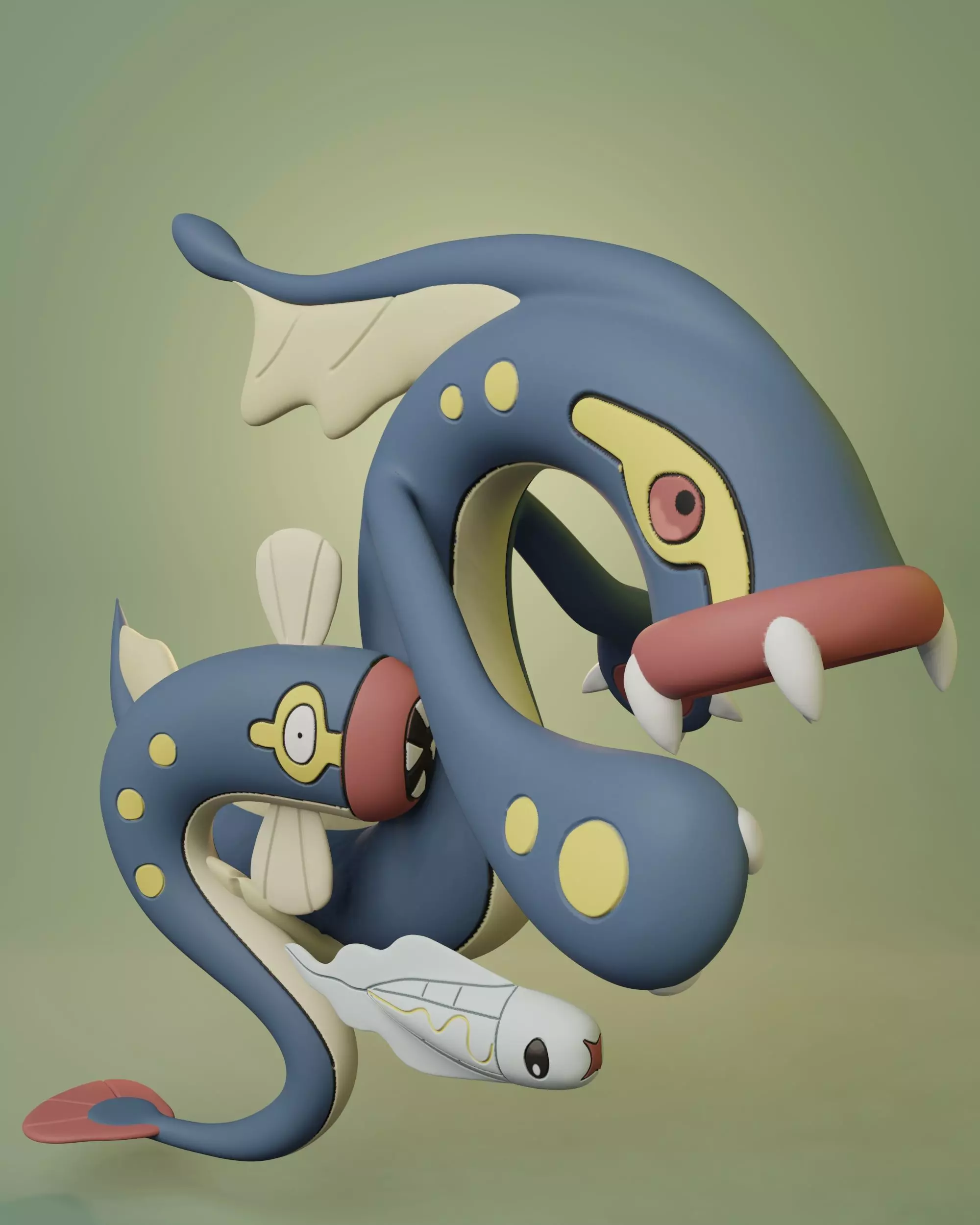 Pokemon - Tynamo Eelektrik and Eelektross 3D print model_0