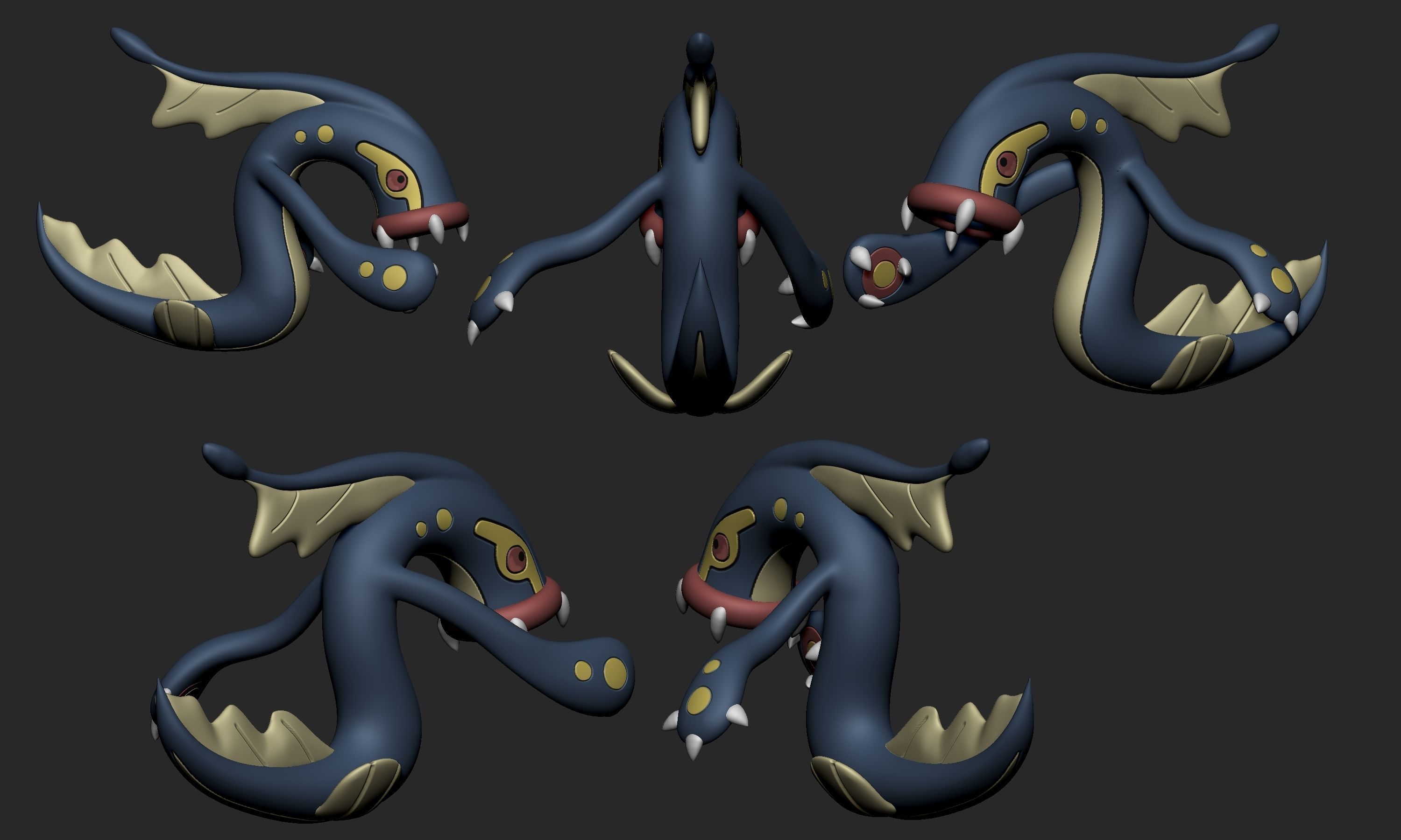 Pokemon - Tynamo Eelektrik and Eelektross 3D print model_13