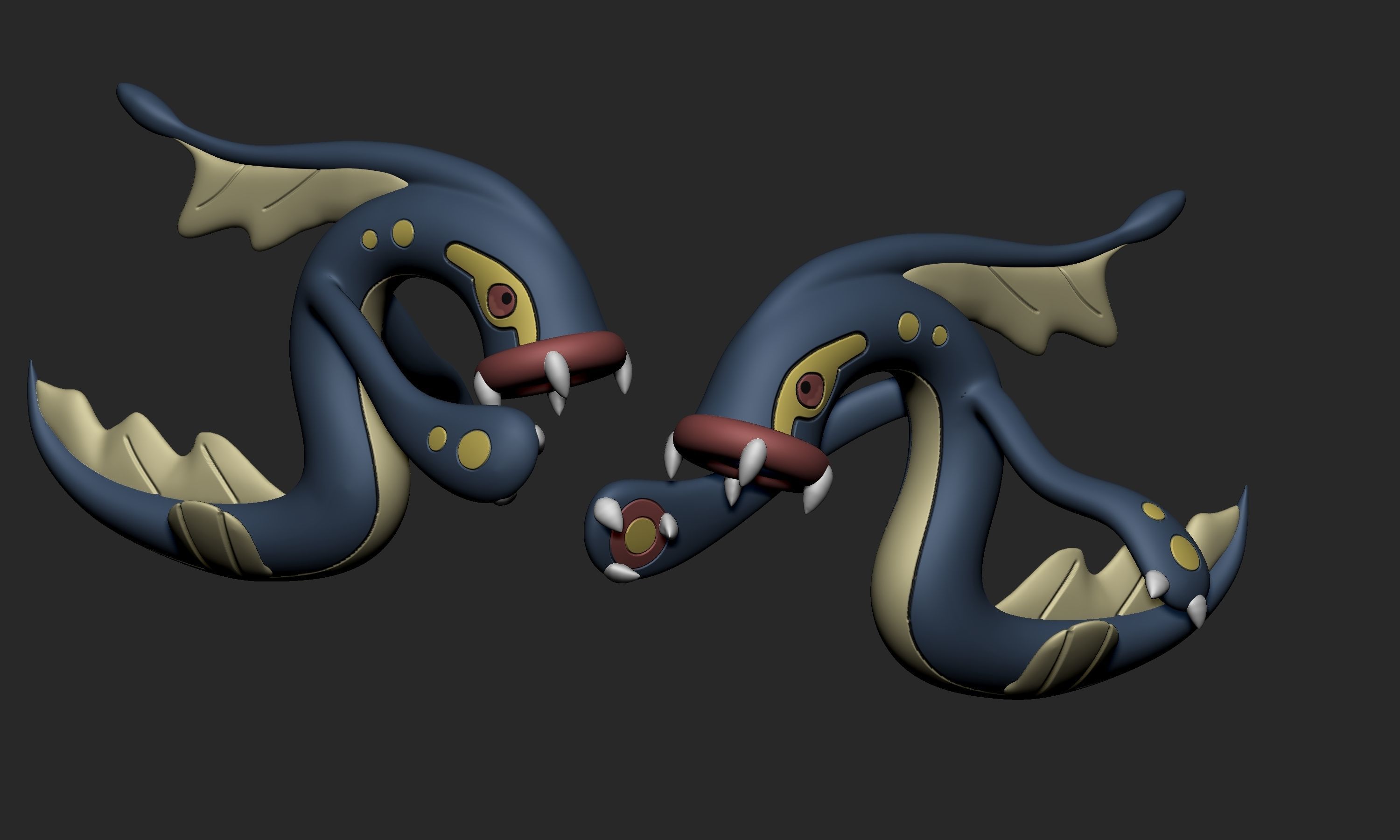 Pokemon - Tynamo Eelektrik and Eelektross 3D print model_12