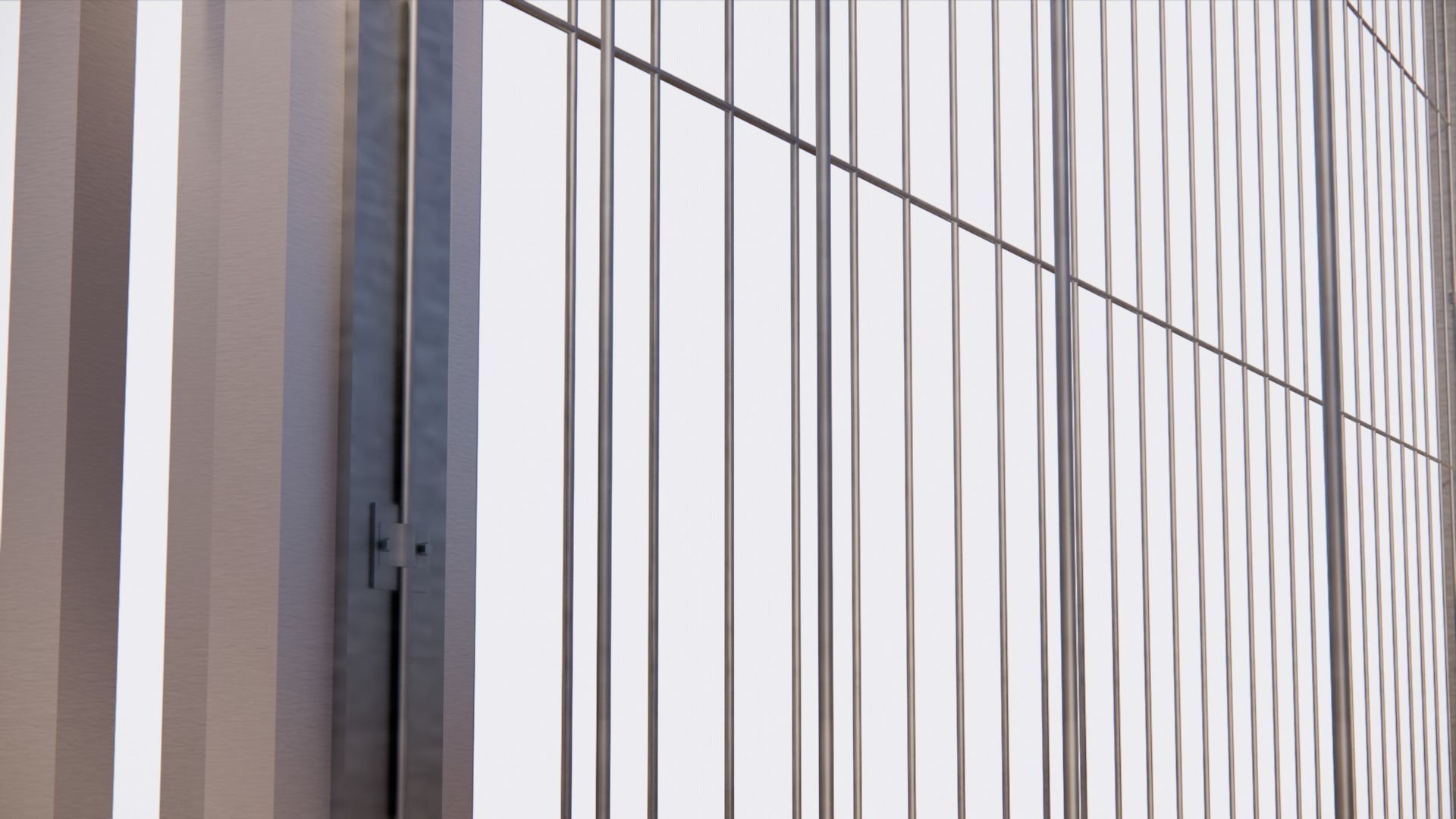 Sci-fi fences series 3D model_15