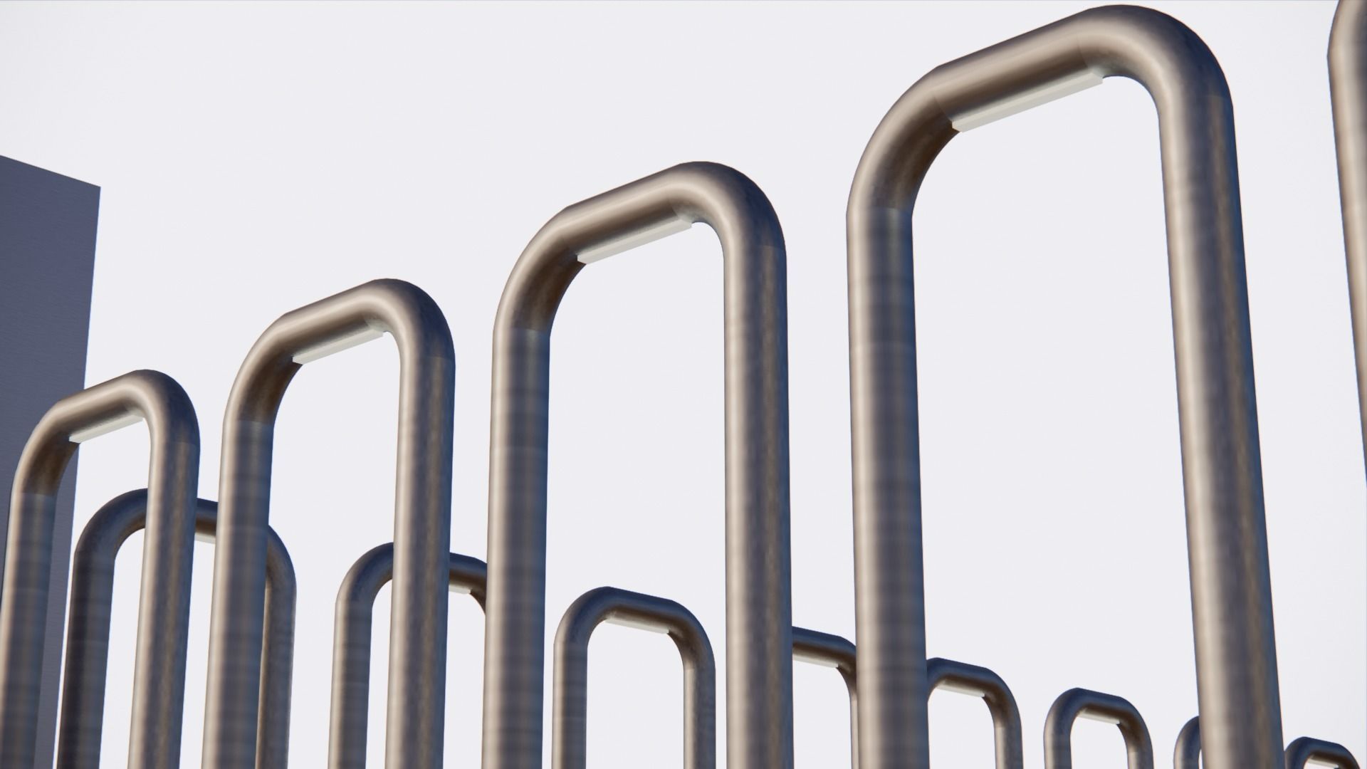 Sci-fi fences series 3D model_3