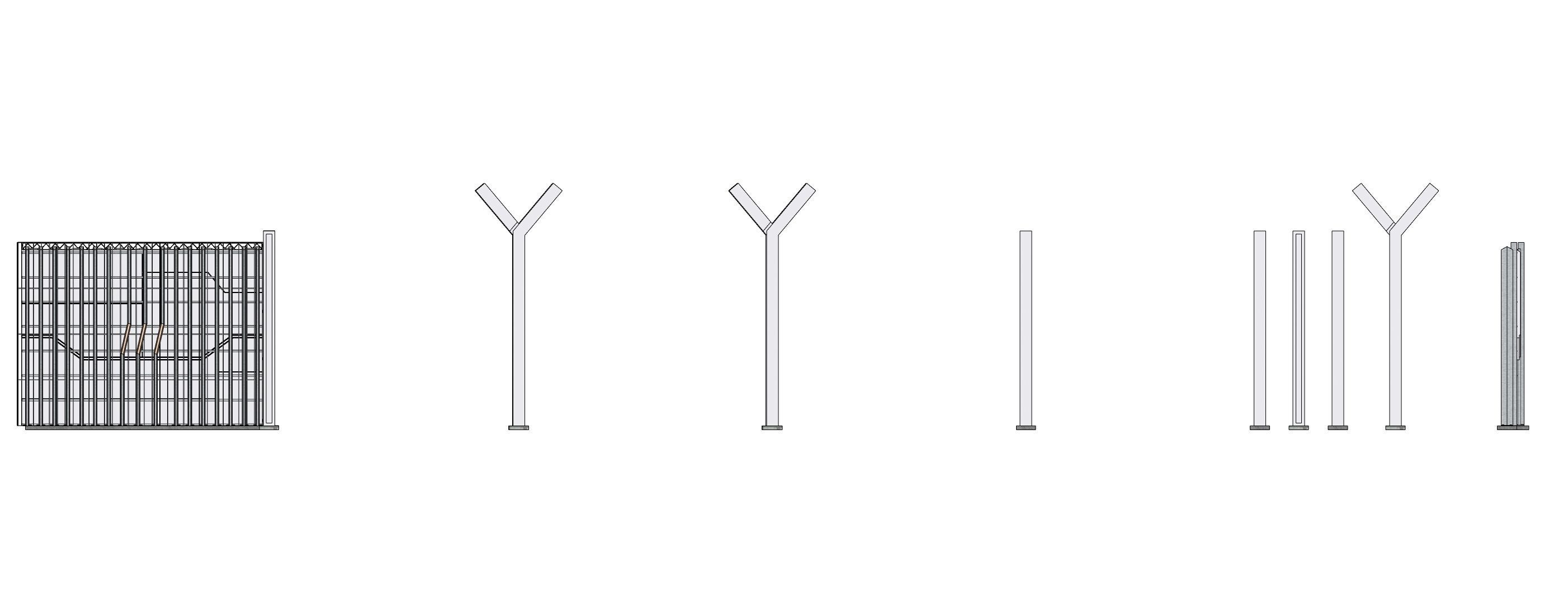 Sci-fi fences series 3D model_18