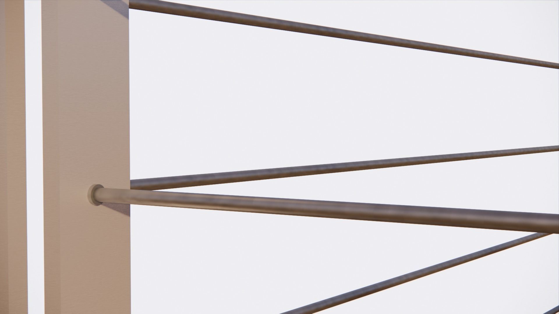 Sci-fi fences series 3D model_11