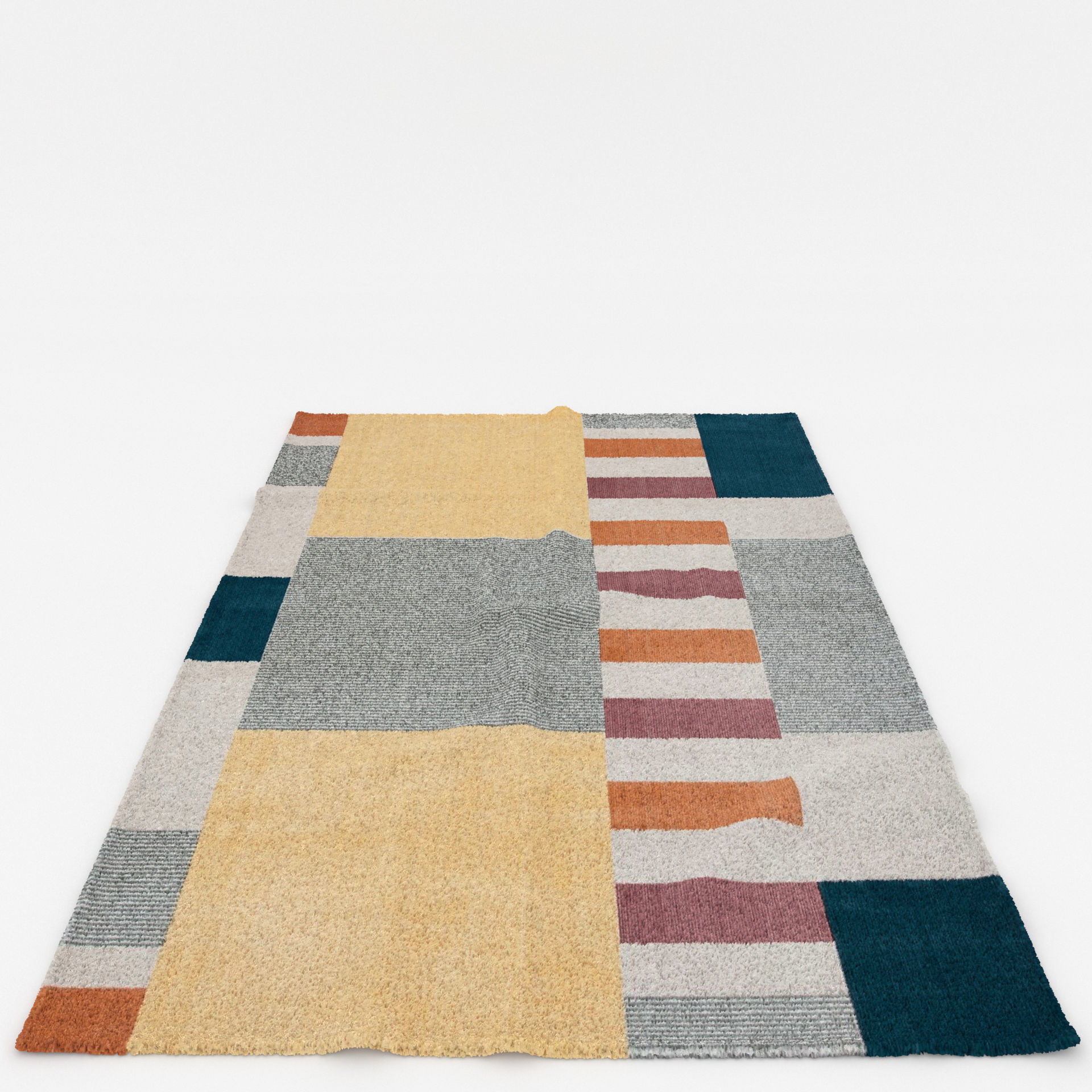 Rugs No 580 Low-poly 3D model_6