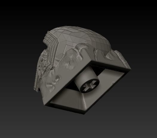 KEYCAP KYLO REN STAR WARS 3D print model_1