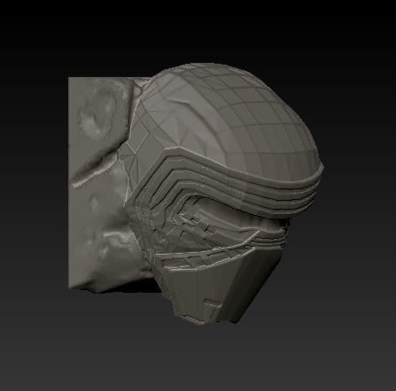 KEYCAP KYLO REN STAR WARS 3D print model_2