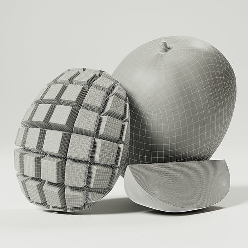 Mango - Var02 3D model 4