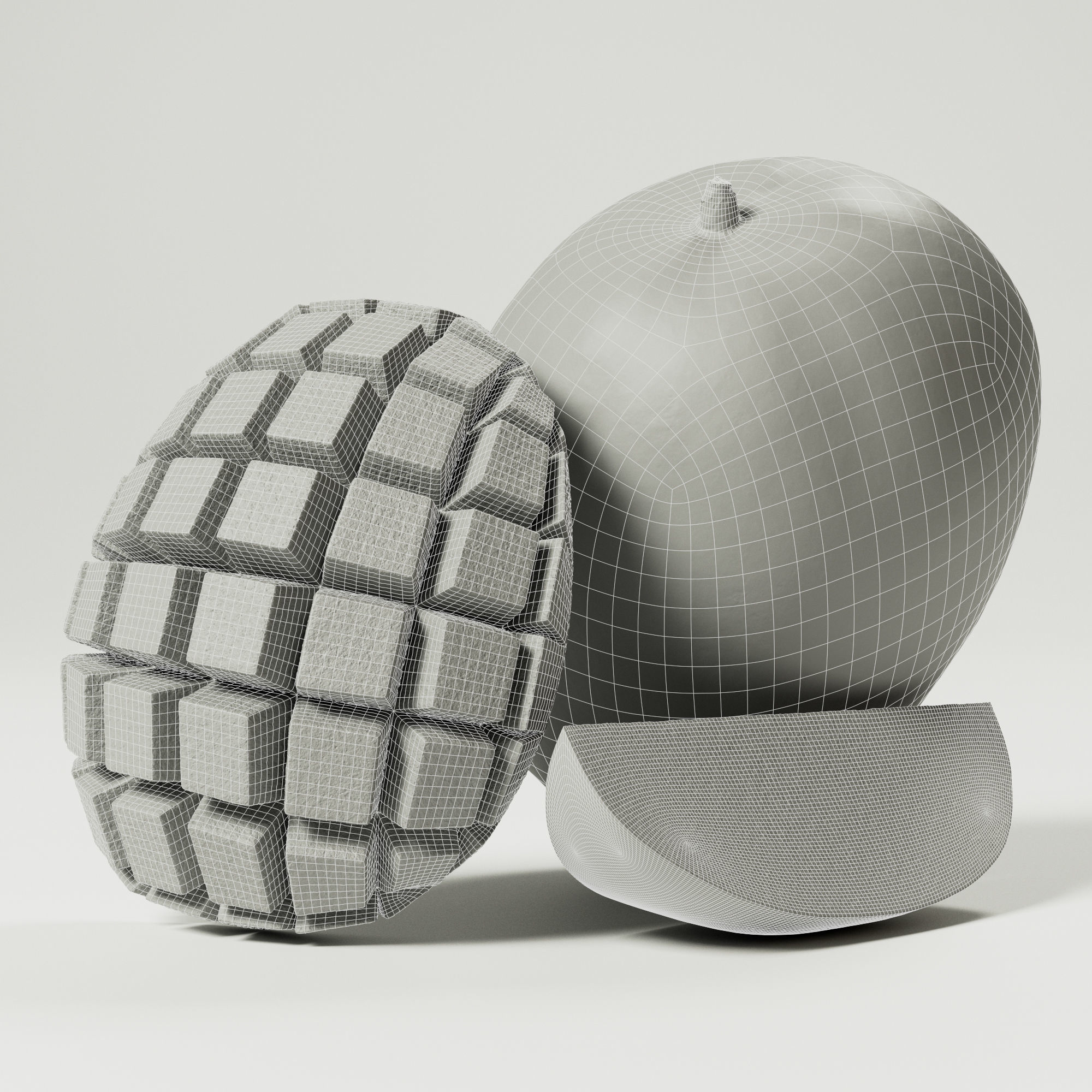 Mango - Var02 3D model_3