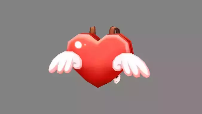 cartoon love backpack