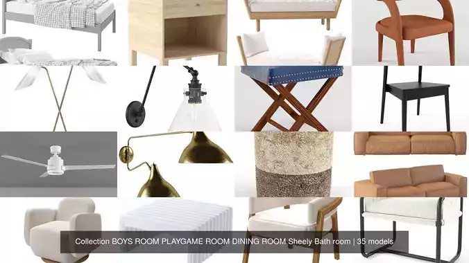 Collection BOYS ROOM PLAYGAME ROOM DINING ROOM Sheely Bath room 