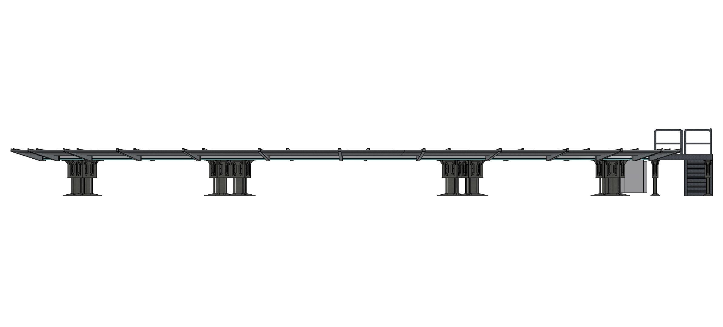 Sci-fi Landing Pad 002 3D model_12