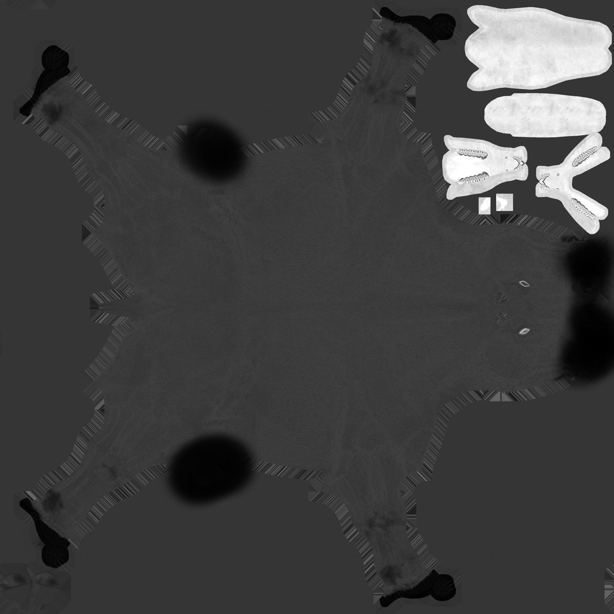 horse2 horse with saddle 3D model_5