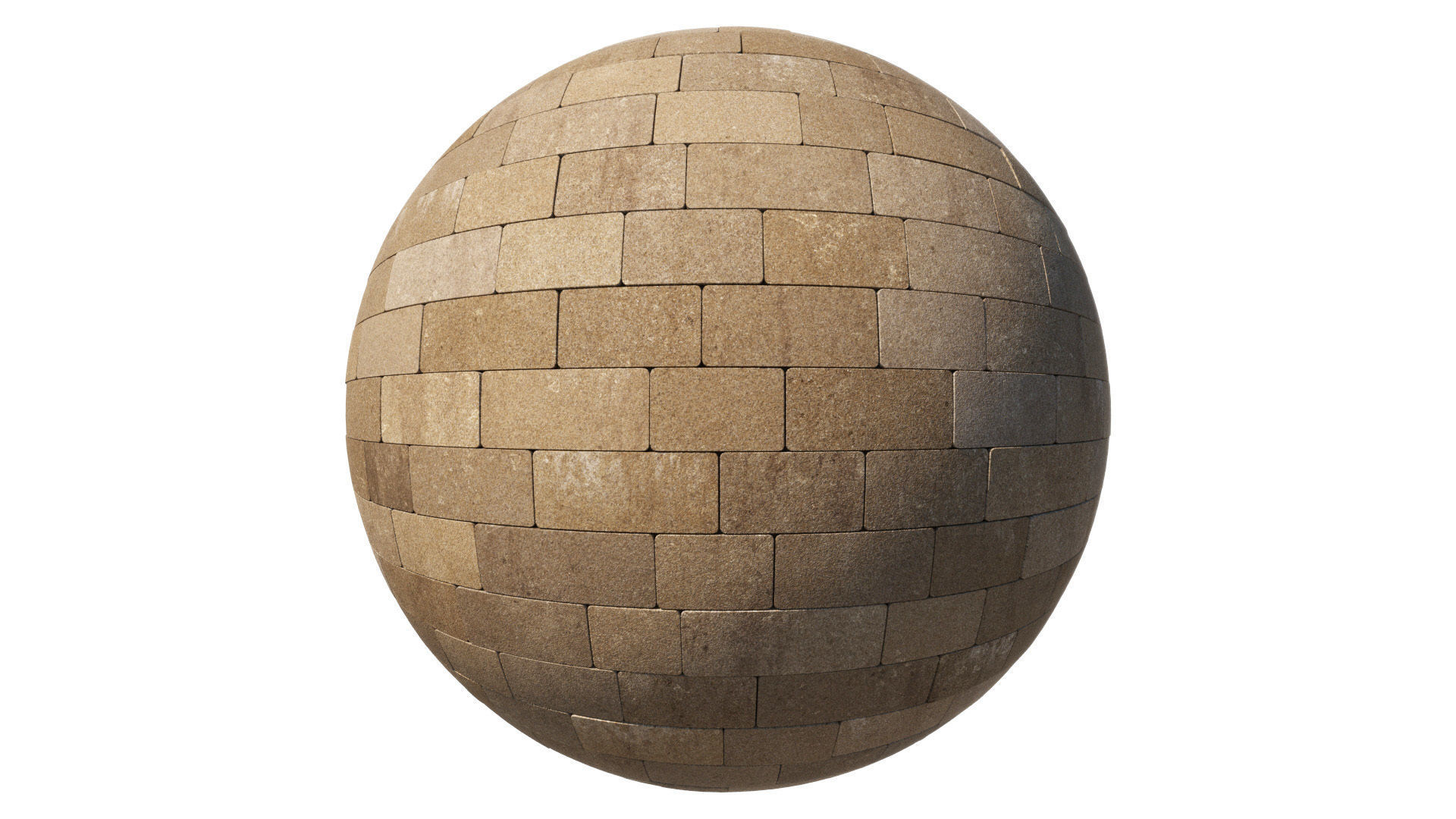 Yellow concrete pavement Texture_2