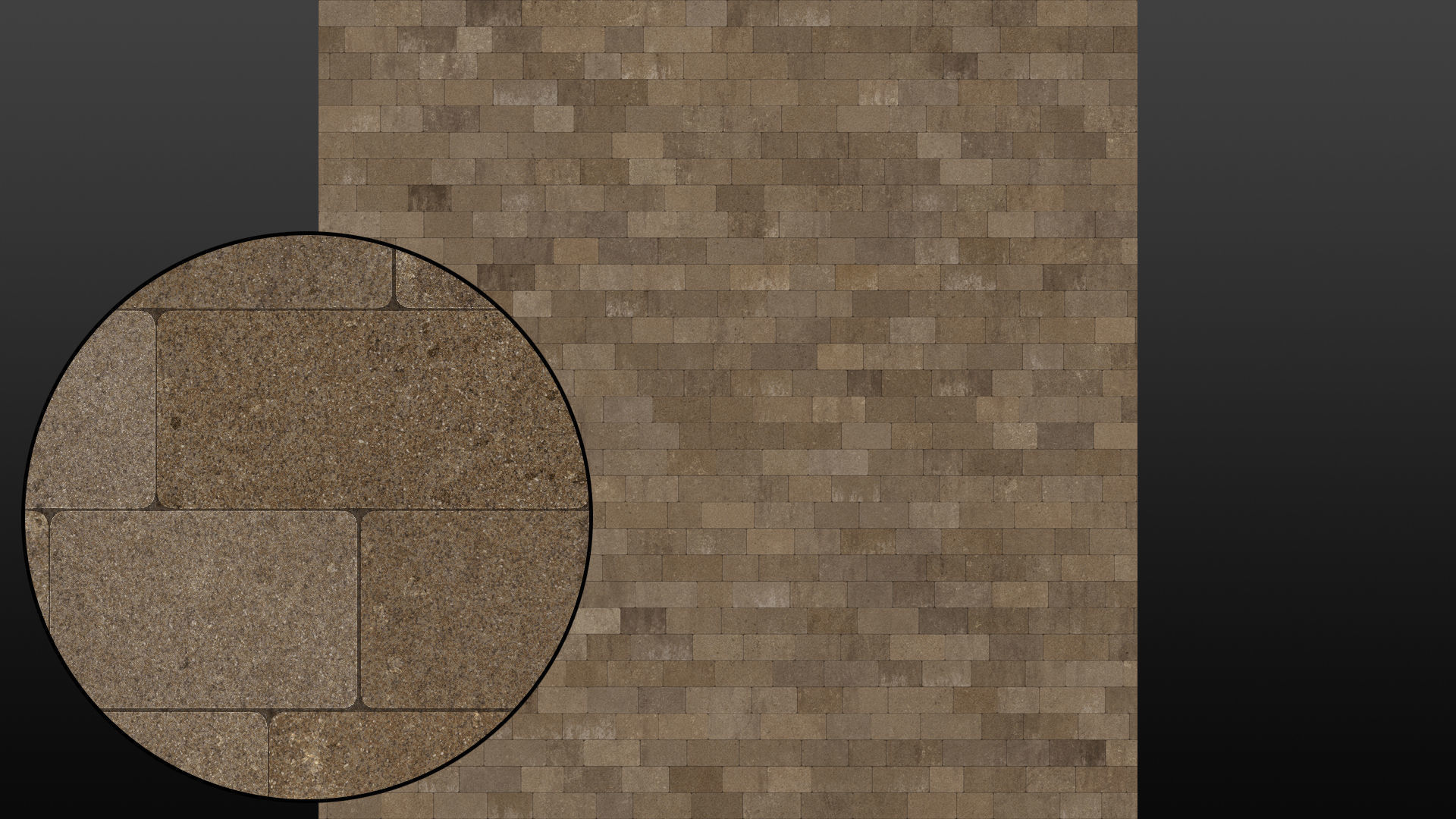 Yellow concrete pavement Texture_10