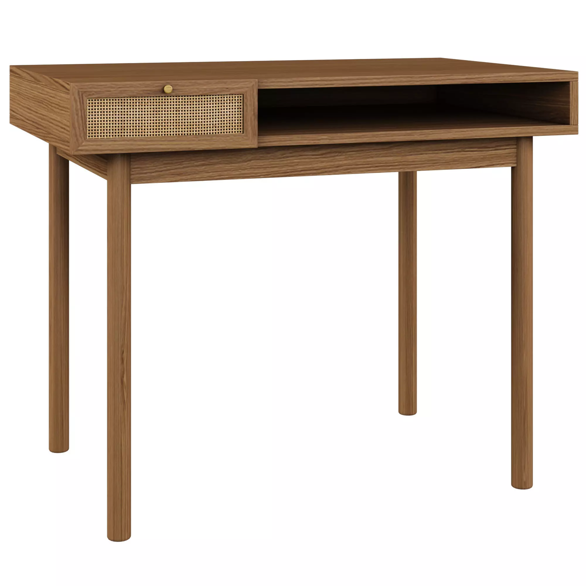 Pavia Compact Desk 3D model_0